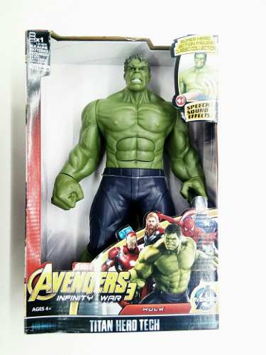 Muñeco Avengers Hulk Y Capitan America 30cm Somos Tienda