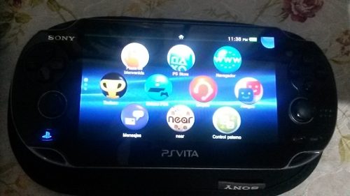 Ps Vita, 5 Juegos, Memoria De 4 Gb, Forro Original