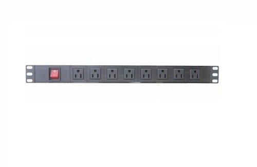 Regleta Pdu 8 Tomas Supresor Picos Rackeable Pdu-us801m