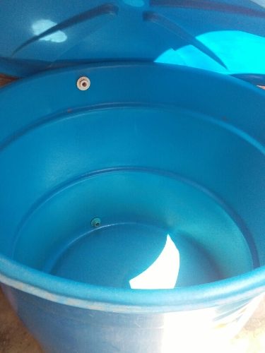 Tanque Para Almecenar Agua Azul De  Litros