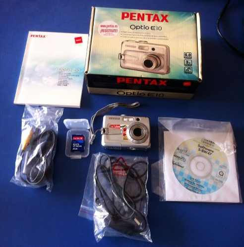 Camara Pentax Digital 6.0, Poco Uso Dañado Fleje.