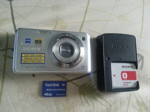 Camara Sony Cybershot 12.1megapixeles Incluye Memoria 8gigas