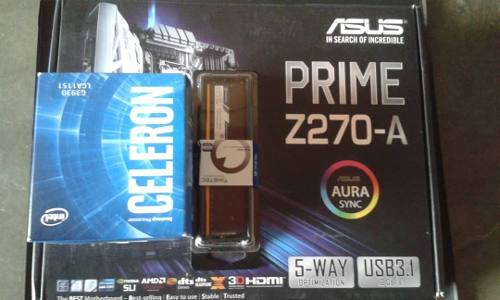 Combo Tarjeta Madre Asus Prime Z270-a Procesador Intel 7th