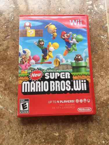 Juego New Super Mario Bros Wii