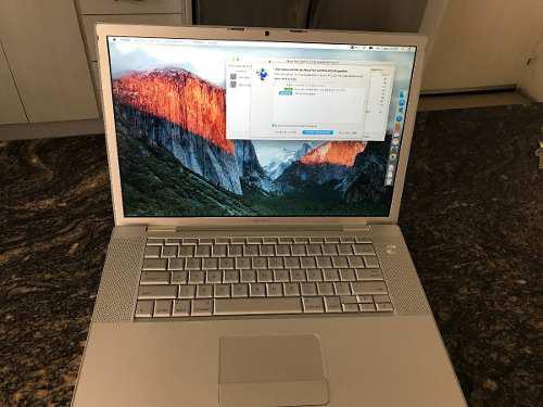 Macbook Pro 15 Early 2008 Leer