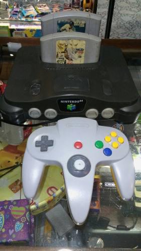 Nintendo 64 + 2 Control + 2 Juegos
