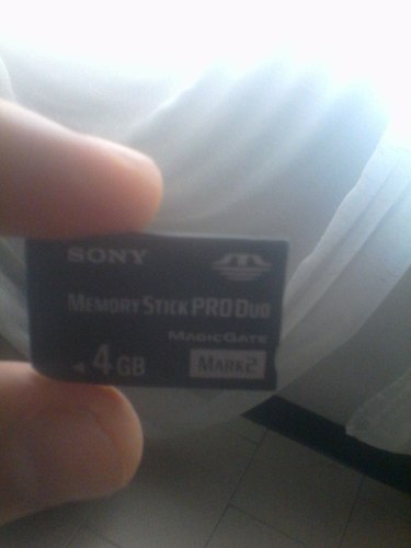 Sony Memory Stick Pro De 4 Gb (para Camara Sony)