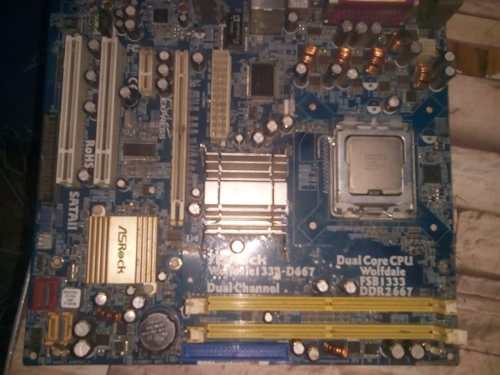 Tarjeta Madre Asrock Wolfdale Fsb, Reparar O Repuesto