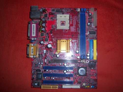 Tarjeta Madre Biostar Con Procesador Intel Pentium 4