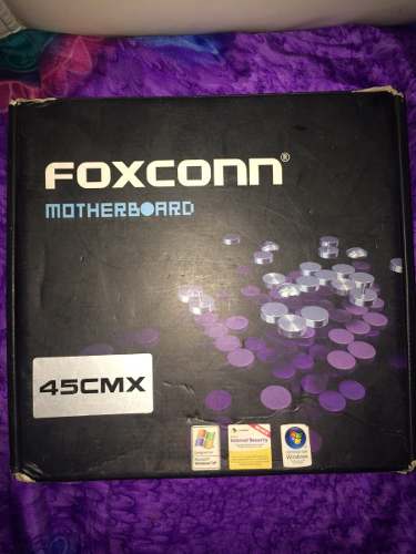 Tarjeta Madre Foxconn 45 Cmx Procesador Dualcore 3,0