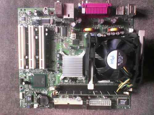 Tarjeta Madre Intel P4 + Procesador + Ram512