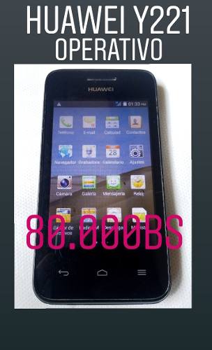 Telefono Celular Huawei Y.2-2-1 Totalmente Operativo