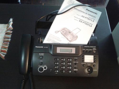 Teléfono Fax Contestadora Panasonic Kx-ft937