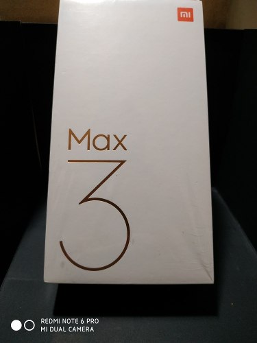 Xiaomi Mi Max 3 Nuevo Sellado Celular Telefono Phablet