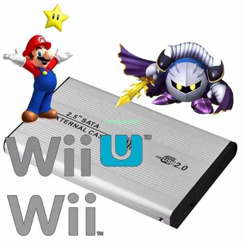 100 Juegos Para Nintendo Wii En Disco Duro Externo De 320gb