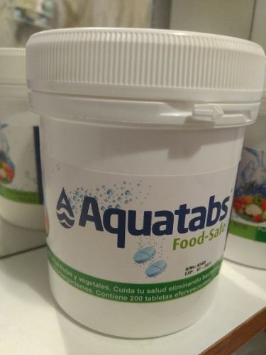 200 Pastillas Purificadoras De Agua Aquatabs, Food Safe