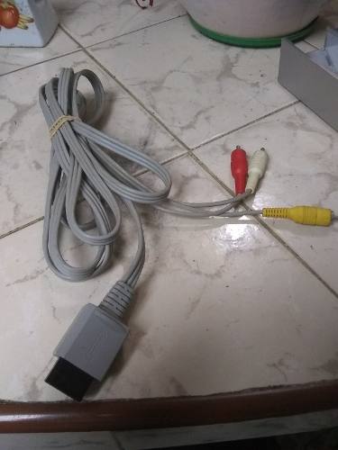 Cable Rca Audio Y Video Para Nintendo Wii