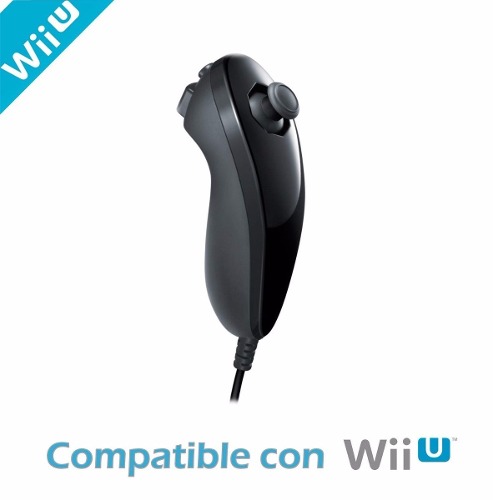 Control De Wii Nunchuk Negro - ¡unico Disponible!