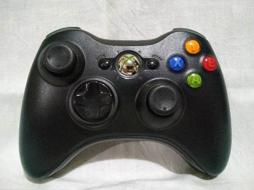 Control Xbox 360 Inalambrico Microsoft 100% Original Negro B