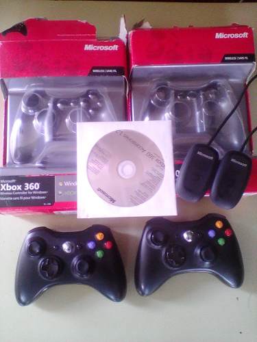 Control Xbox 360 Original Inalambrico Nuevo Receptor Para Pc