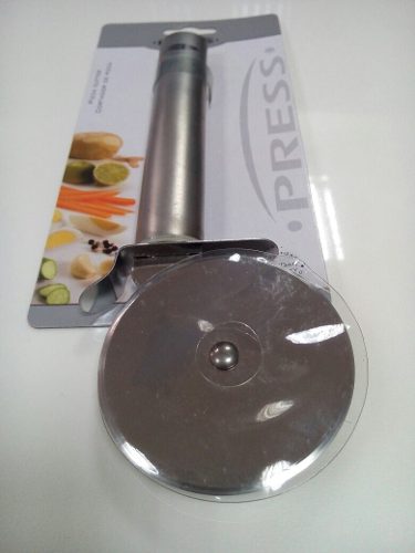 Cortador De Pizza Press Acero Inoxidable 7cm