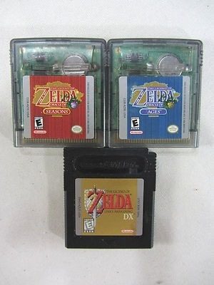 Game Boy Zelda Oracle Of Seasons/ages & Links Awakening Dx