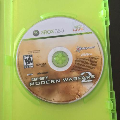 Juego Cod Mw2 Xbox 360 Original (10)