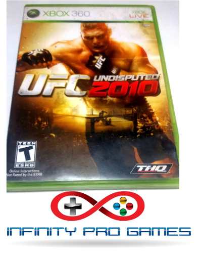 Juego Fisico Ufc Undisputed  Original Xbox 360