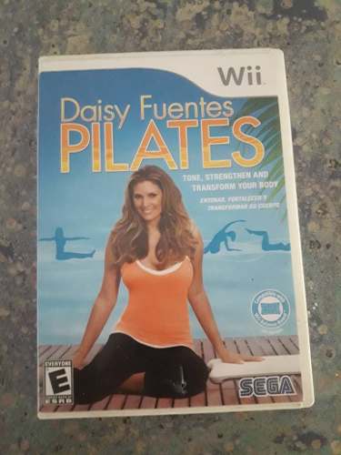 Juego Wii Daisy Fuentes Pilates Compatible Wii Balance Board