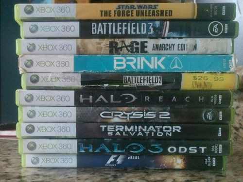 Lote Juegos Xbox 360