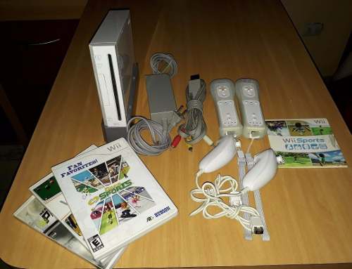Nintendo Wii Con Accesorios