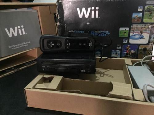 Nintendo Wii Sport Con Sus Accesorios Con Caja Tienda Fisica