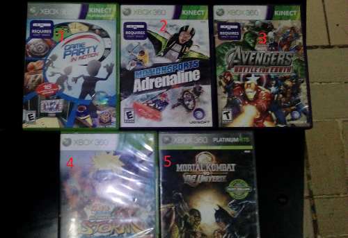 Pack Juegos Xbox 360