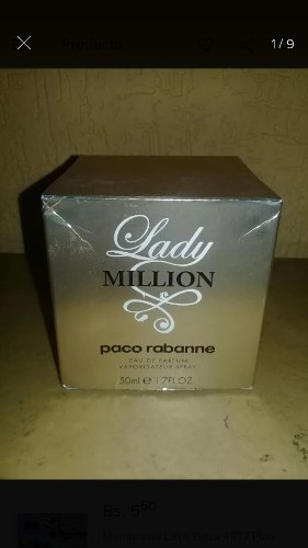 Perfume Lady Million Original 50 Ml.