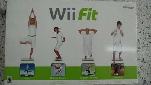 Tabla Wii Fit Con Juego Deportivo Original, Nueva En Su Caja