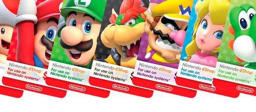Tarjetas Nintendo Eshop (codigos Digitales)