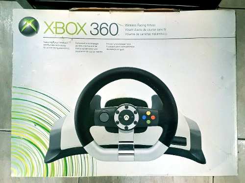 Volante Para Xbox 360 Original Microsoft En Su Caja