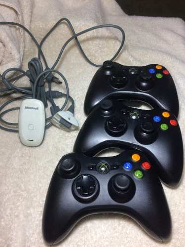 Xbox 360 Control Inalambrico + Adaptador Pc Inalambrico