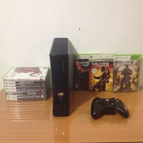 Xbox 360 Slim 120 Gb Títulos Legendarios