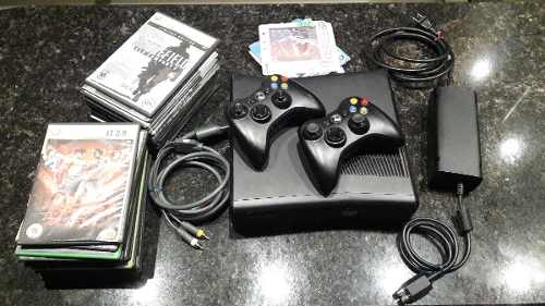 Xbox 360 Slim 2 Controles+ Juegos