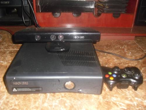 Xbox 360 Slim 250gb Con Kinect Como Nueva Chipeada Rgh