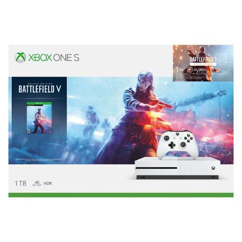 Xbox One S 1tb Battlefield V Bundle Hdmi 4k Somos Tienda
