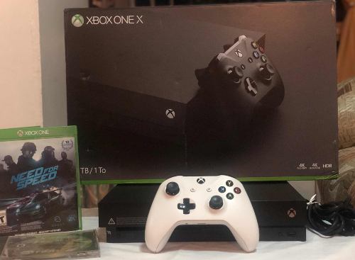 Xbox One X 1 Tb | Control + 2 Juegos | Caja | Calidad 4k