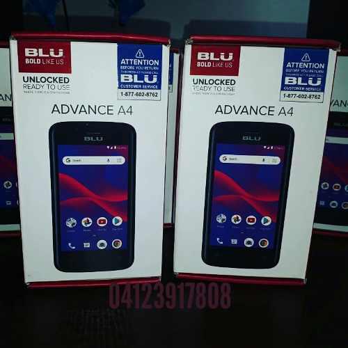 Blu Avance A4 2018 Dual Sim 8gb. Pantalla 4.0 Liberado