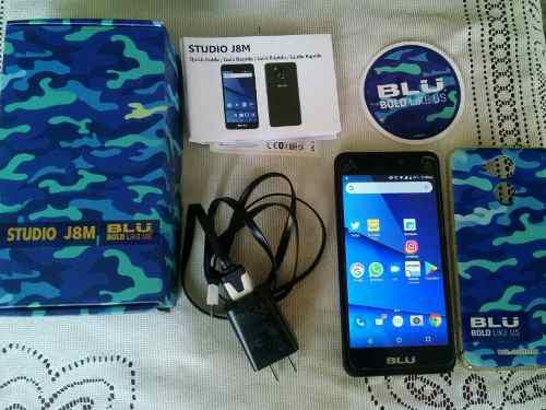 Blu Studio J8m Liberado Huella 5' 2gb Ram 16gb Android 7.0