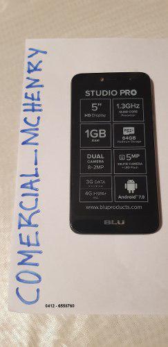 Blu Studio Pro Doble Sim Negro Nuevo A Estrenar Mas Regalo