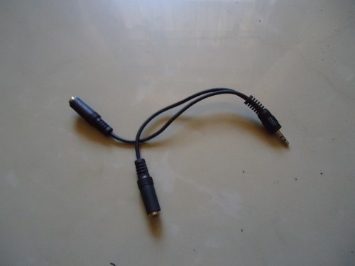 Cable Rca Conector Y, 1 Macho, 2 Hembra, Audio Profesional