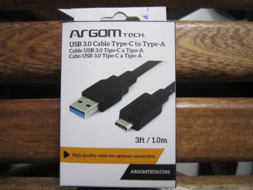 Cable Usb 3.0 Tipo-c A Tipo-a Argom Tech 1.0 M