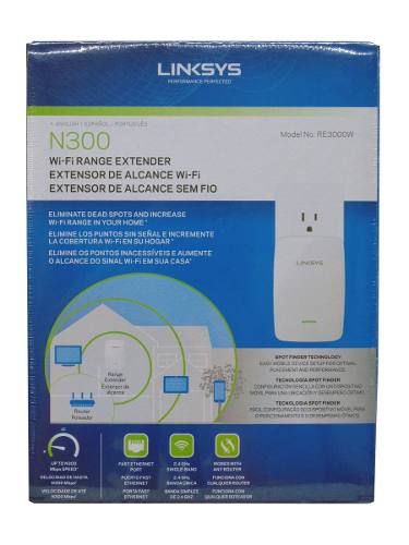 Extensor De Red Linksys Wireless N300 R w Nuevo Sellado