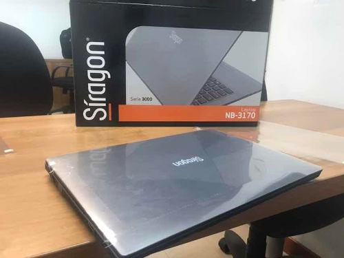 Laptop Siragon Con Su Caja Factura Y Garantía